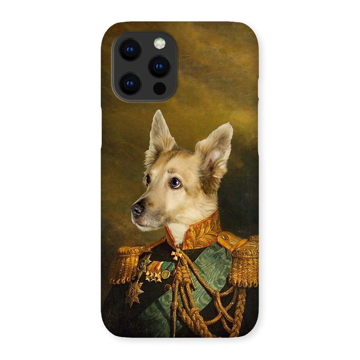 Pet Portraits | The Veteran: Custom Pet Phone Case | Paw & Glory