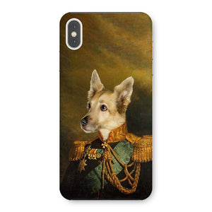 The Veteran: Custom Pet Phone Case - Paw & Glory - Dog Portraits - Pet Portraits