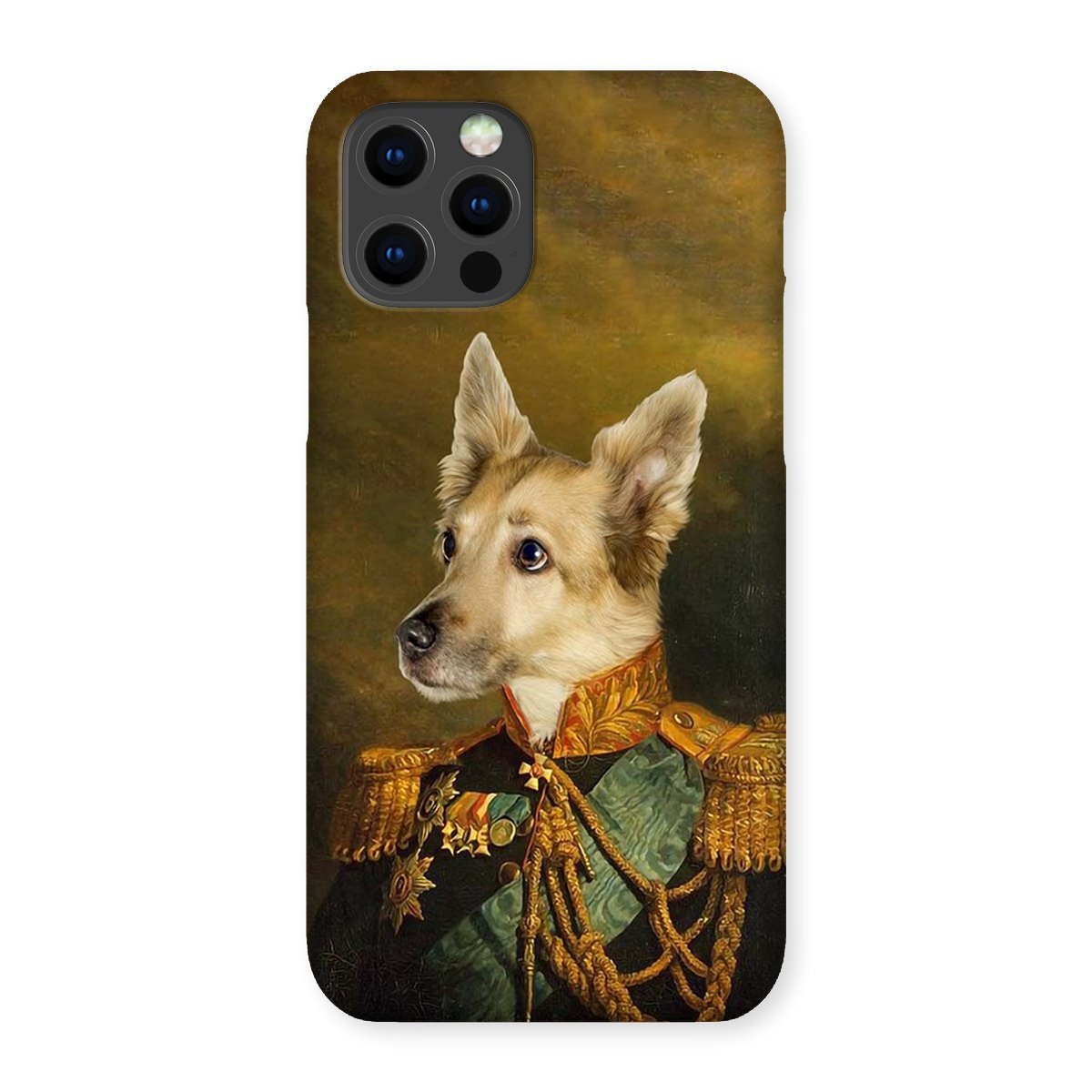 Pet Portraits | The Veteran: Custom Pet Phone Case | Paw & Glory