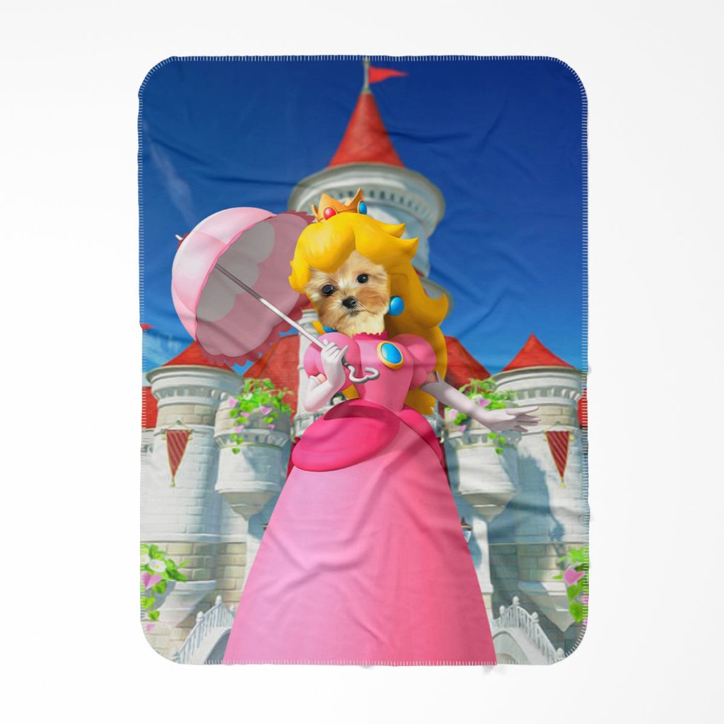 Pet Portraits | The Video Game Princess: Custom Pet Blanket | Paw & Glory