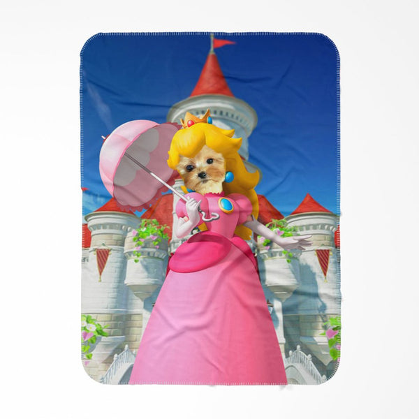 Retro Game Princess Custom Pet Blanket | Pet Lover Gift | Paw & Glory