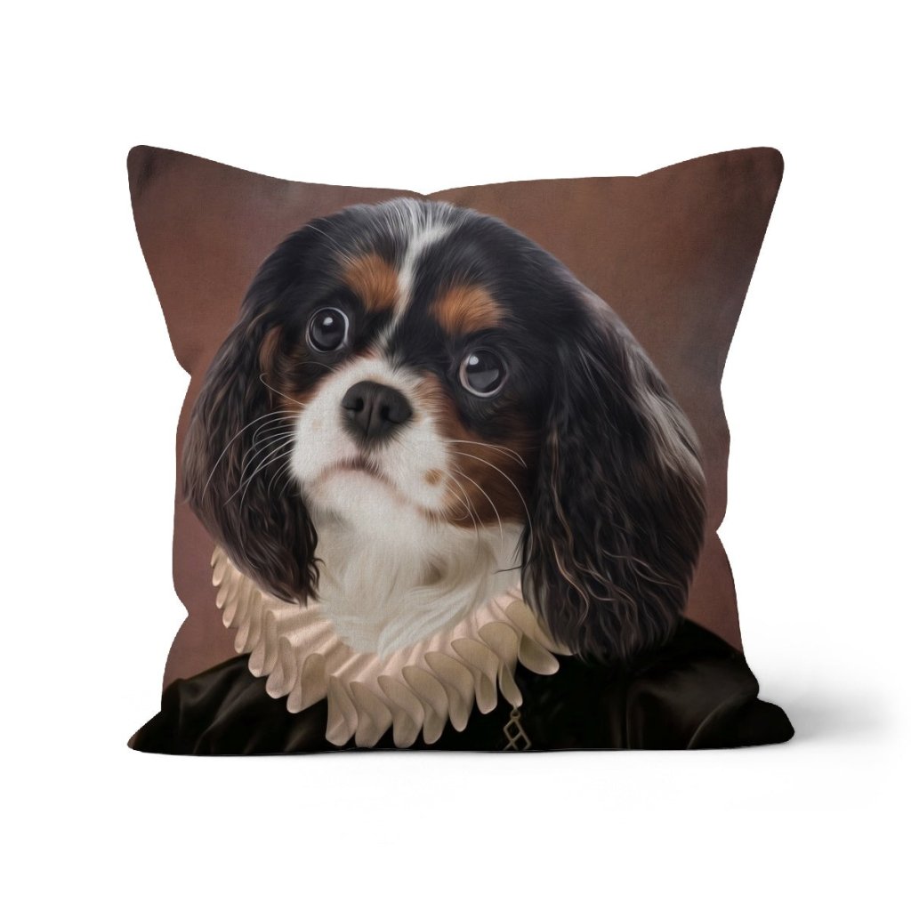 The Viscountess: Custom Pet Pillow - Paw & Glory - Dog Portraits - Pet Portraits
