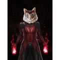 The Wanda (Wanda Vision Inspired): Custom Digital Download Pet Portrait