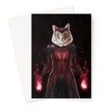 The Wanda (Wanda Vision Inspired): Custom Pet Greeting Card