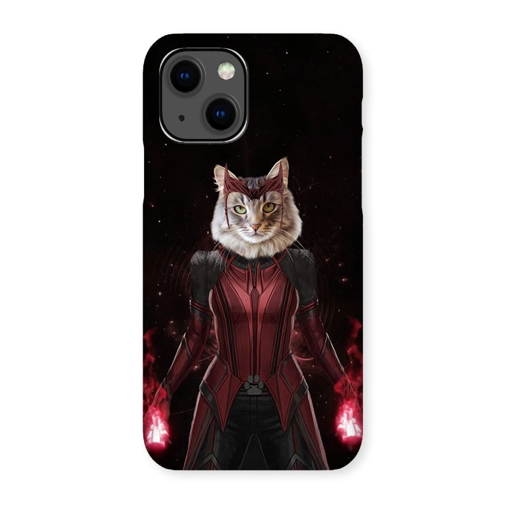 Pet Portraits | The Wanda (Wanda Vision Inspired): Custom Pet Phone Case | Paw & Glory