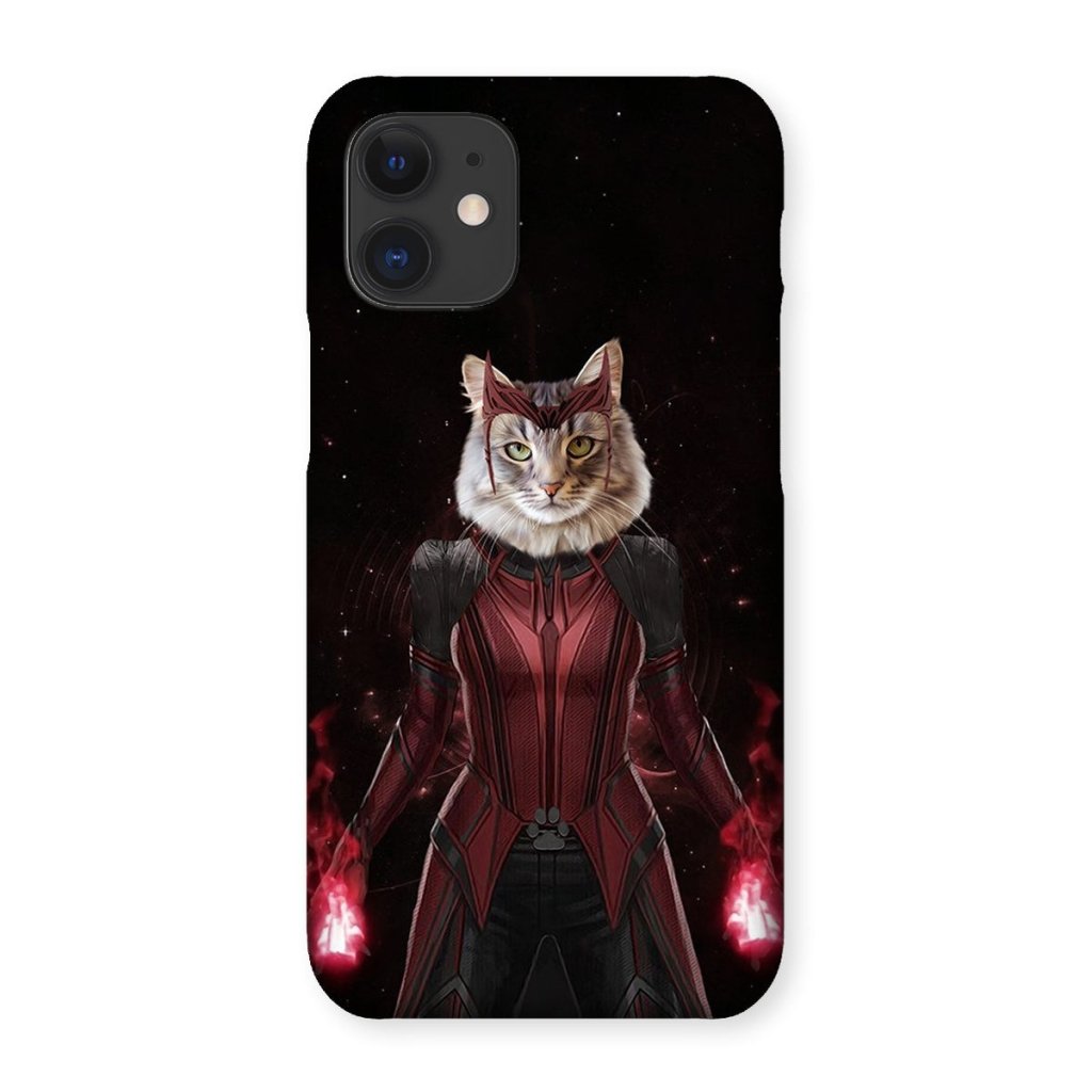 Pet Portraits | The Wanda (Wanda Vision Inspired): Custom Pet Phone Case | Paw & Glory