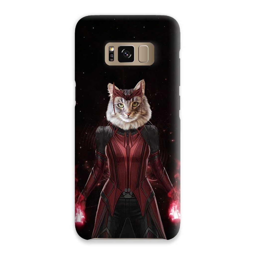Pet Portraits | The Wanda (Wanda Vision Inspired): Custom Pet Phone Case | Paw & Glory