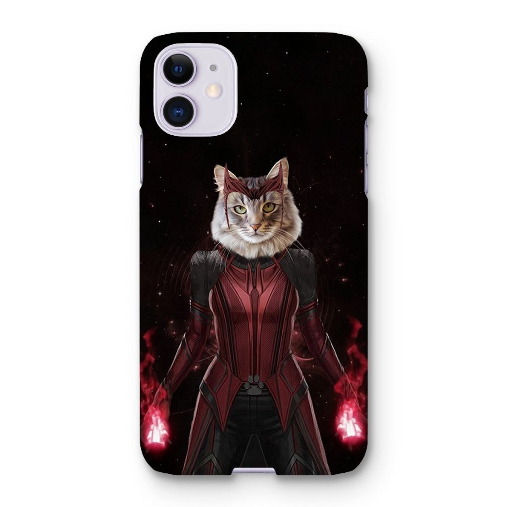The Wanda (Wanda Vision Inspired): Custom Pet Phone Case - Paw & Glory - Dog Portraits - Pet Portraits