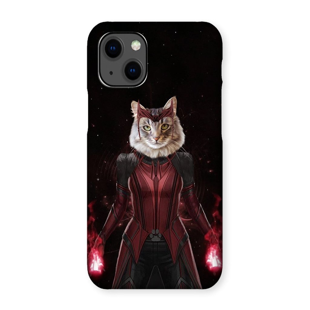 Pet Portraits | The Wanda (Wanda Vision Inspired): Custom Pet Phone Case | Paw & Glory