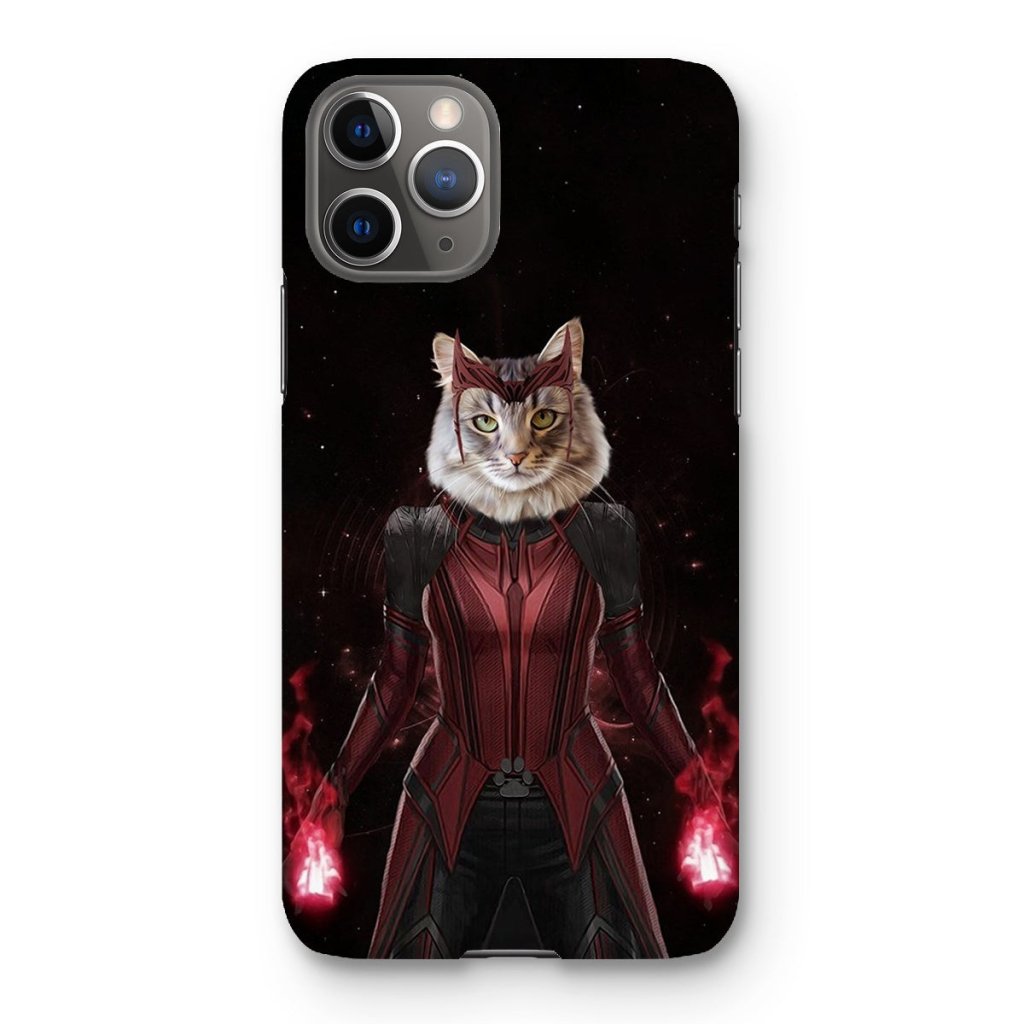 Pet Portraits | The Wanda (Wanda Vision Inspired): Custom Pet Phone Case | Paw & Glory