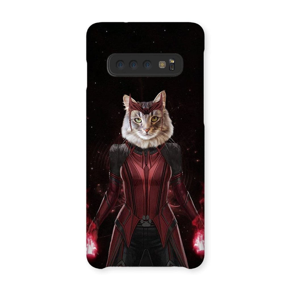 Pet Portraits | The Wanda (Wanda Vision Inspired): Custom Pet Phone Case | Paw & Glory