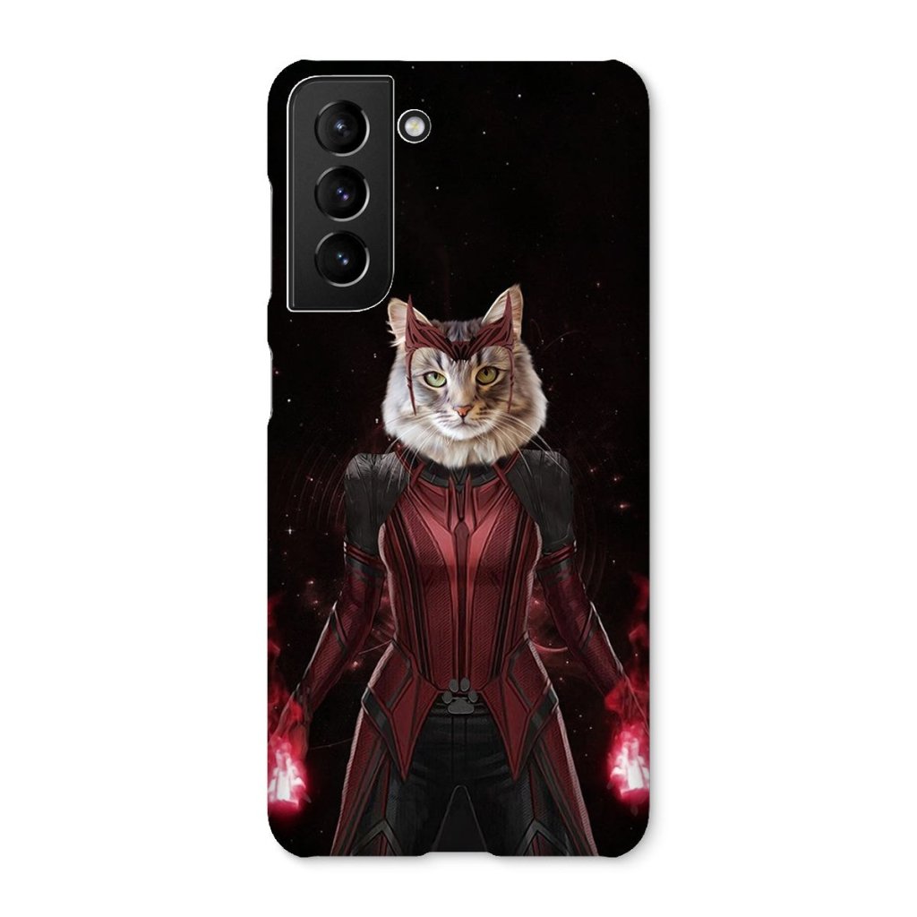 The Wanda (Wanda Vision Inspired): Custom Pet Phone Case - Paw & Glory - Dog Portraits - Pet Portraits
