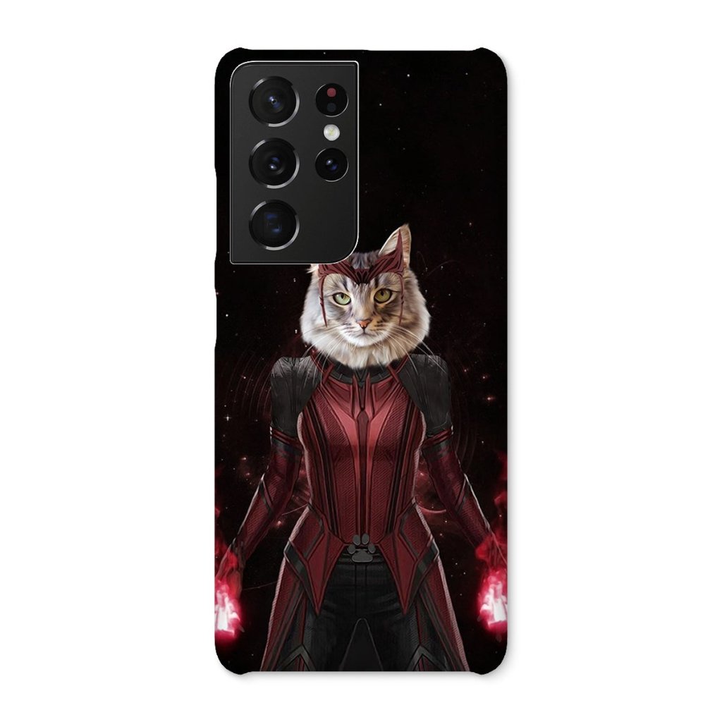 Pet Portraits | The Wanda (Wanda Vision Inspired): Custom Pet Phone Case | Paw & Glory