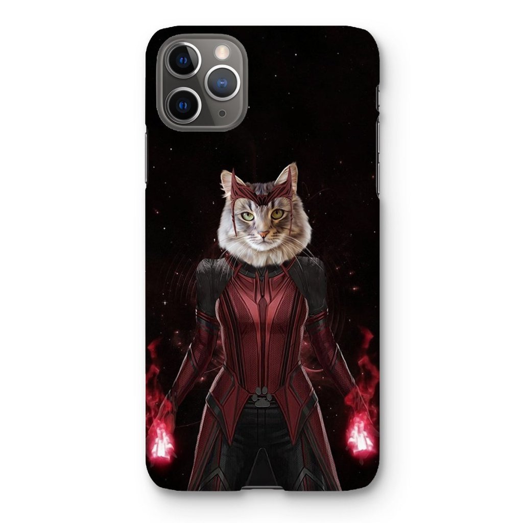 Pet Portraits | The Wanda (Wanda Vision Inspired): Custom Pet Phone Case | Paw & Glory