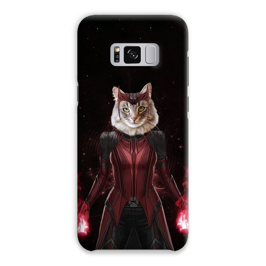 Pet Portraits | The Wanda (Wanda Vision Inspired): Custom Pet Phone Case | Paw & Glory