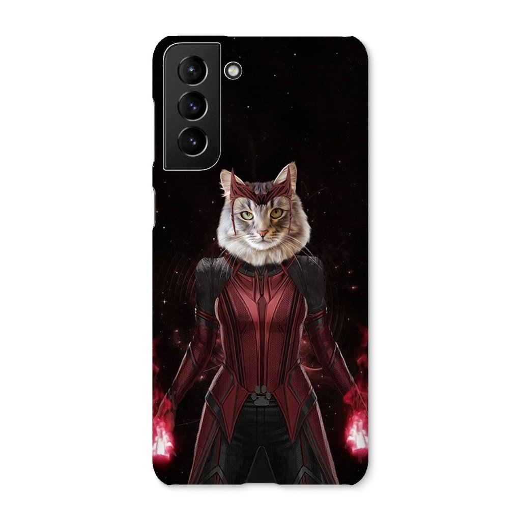 Pet Portraits | The Wanda (Wanda Vision Inspired): Custom Pet Phone Case | Paw & Glory