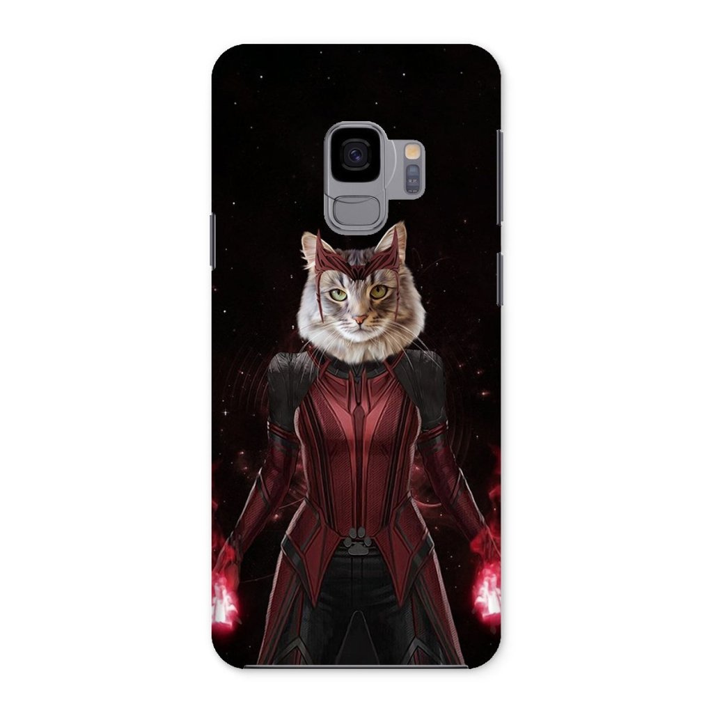 Pet Portraits | The Wanda (Wanda Vision Inspired): Custom Pet Phone Case | Paw & Glory