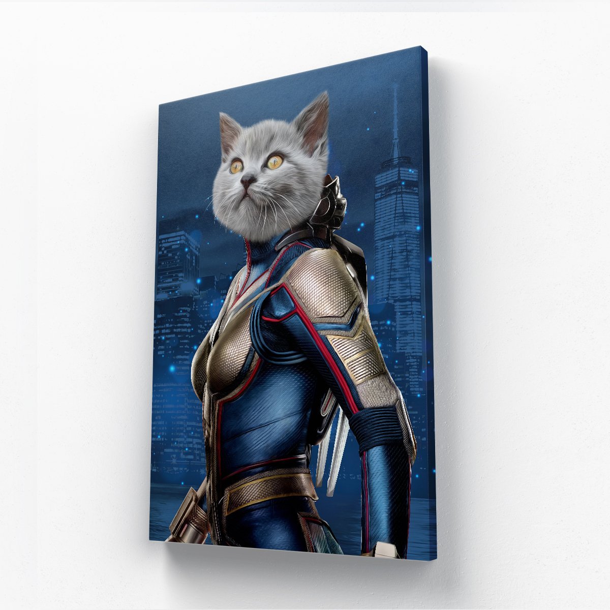 Pet Portraits | The Wasp: Custom Pet Canvas | Paw & Glory