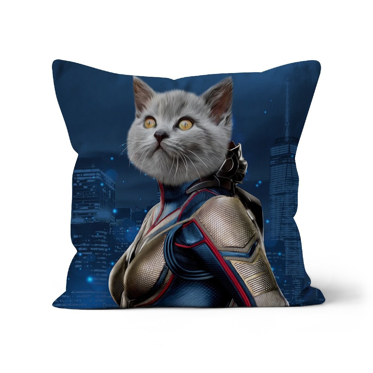 Pet Portraits | The Wasp: Custom Pet Pillow | Paw & Glory