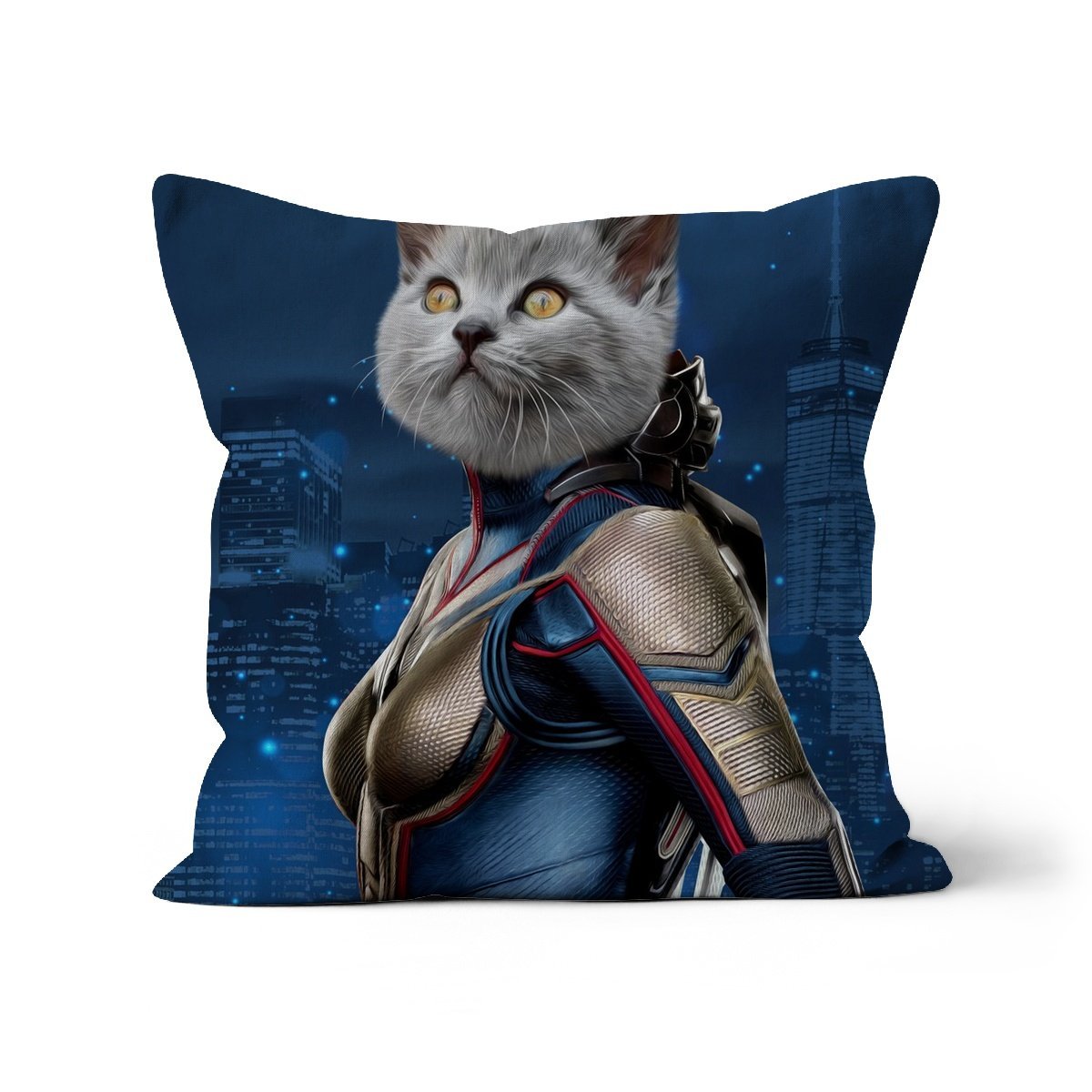 Pet Portraits | The Wasp: Custom Pet Pillow | Paw & Glory