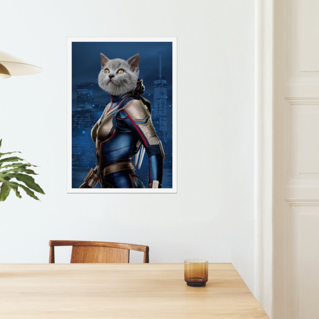 Pet Portraits | The Wasp: Custom Pet Poster | Paw & Glory