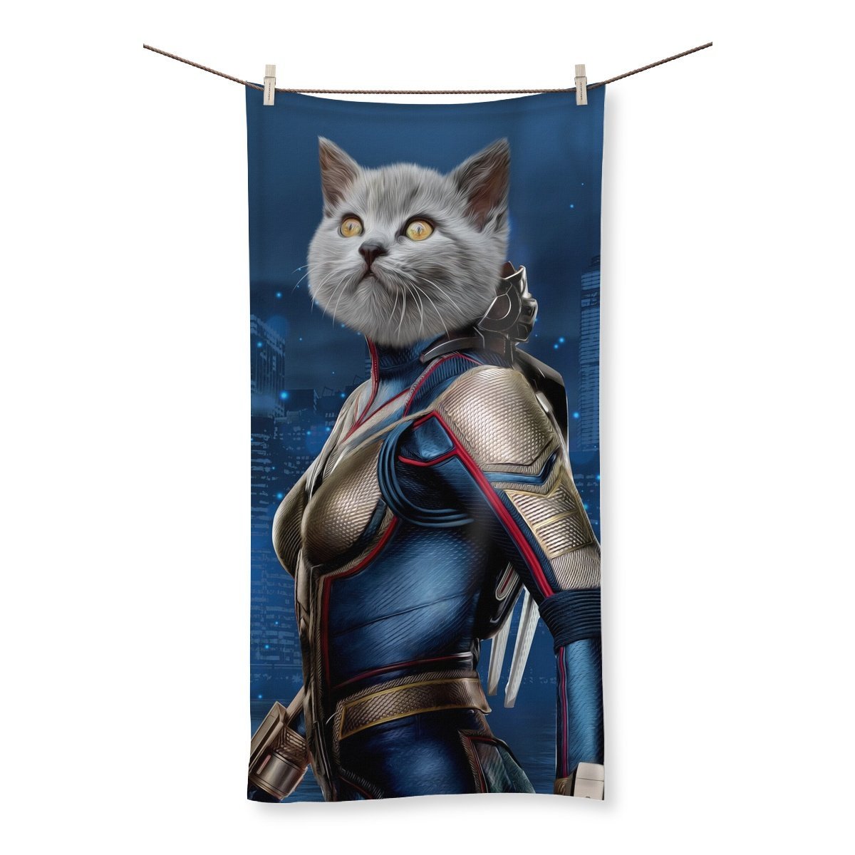 Pet Portraits | The Wasp: Custom Pet Towel | Paw & Glory