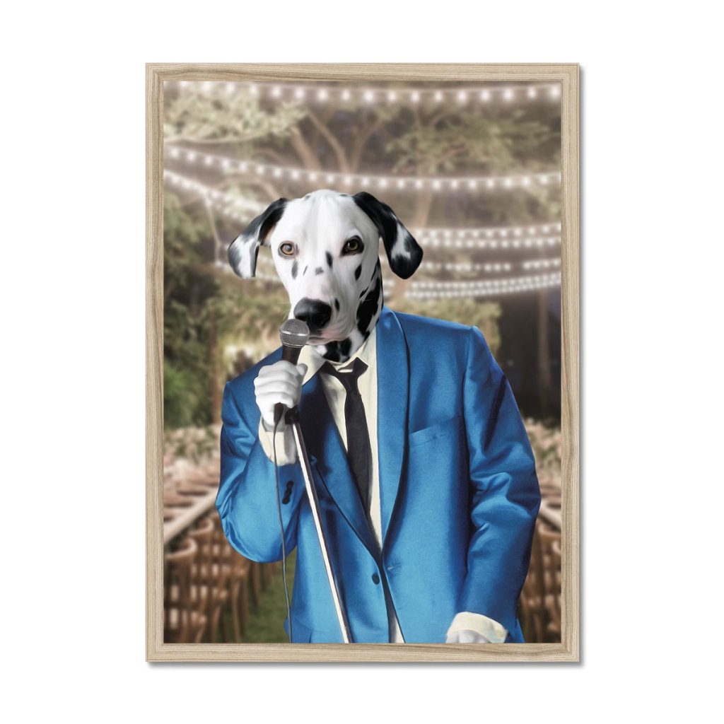 Pet Portraits | The Wedding Singer: Custom Pet Portrait | Paw & Glory