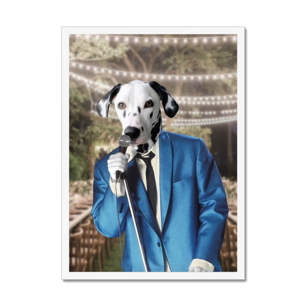 Pet Portraits | The Wedding Singer: Custom Pet Portrait | Paw & Glory