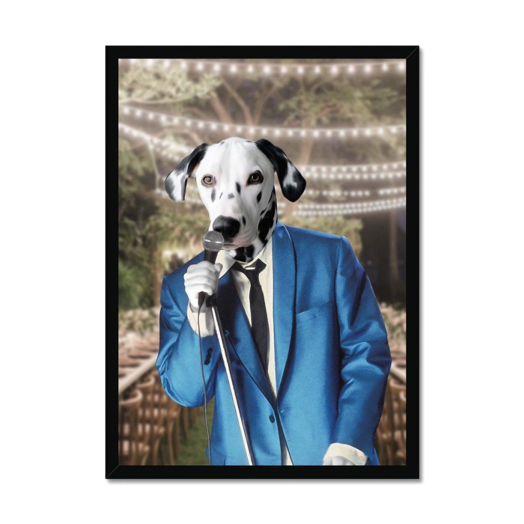 Pet Portraits | The Wedding Singer: Custom Pet Portrait | Paw & Glory
