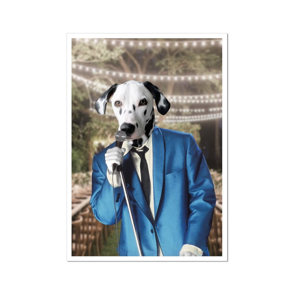 Pet Portraits | The Wedding Singer: Custom Pet Poster | Paw & Glory