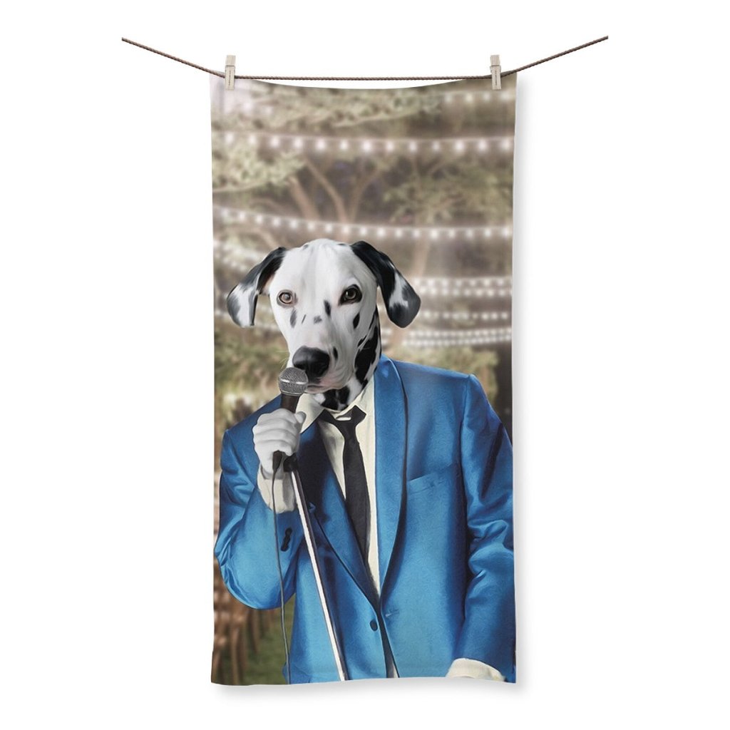 Pet Portraits | The Wedding Singer: Custom Pet Towel | Paw & Glory
