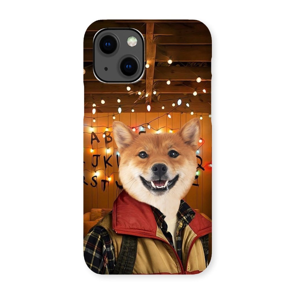 Retro 80s Sci-Fi Custom Pet Snap Phone Case | Custom Pet Artwork | Paw & Glory