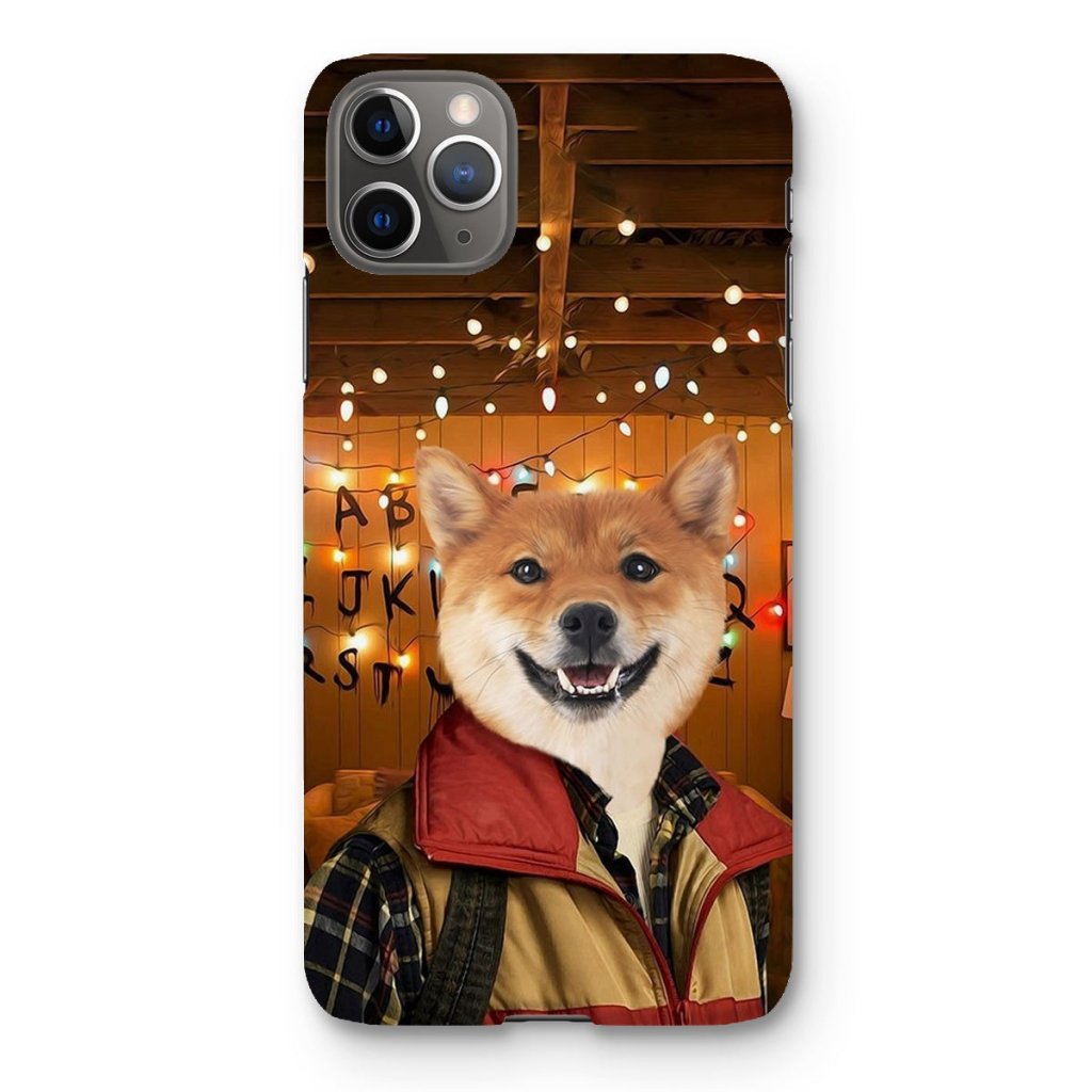 Retro 80s Sci-Fi Custom Pet Snap Phone Case | Custom Pet Artwork | Paw & Glory