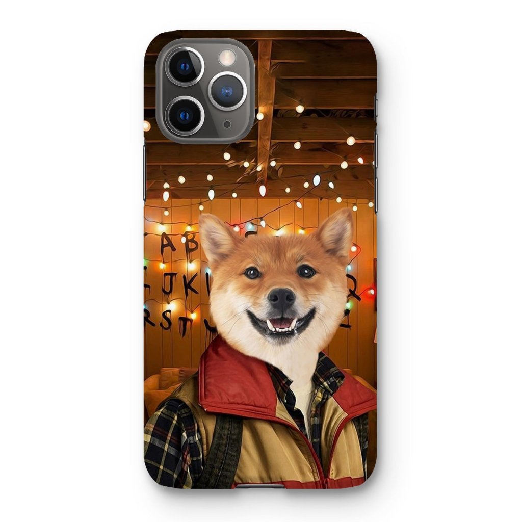 Retro 80s Sci-Fi Custom Pet Snap Phone Case | Custom Pet Artwork | Paw & Glory