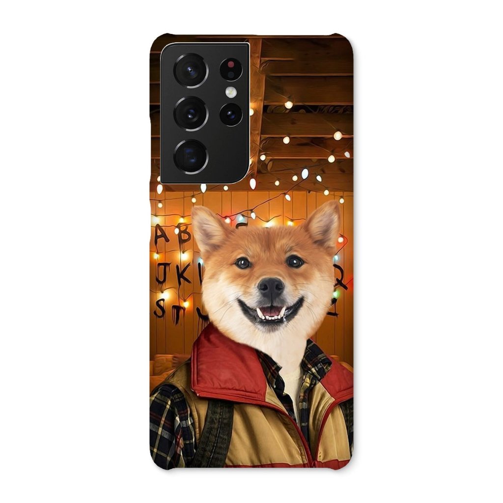 Retro 80s Sci-Fi Custom Pet Snap Phone Case | Custom Pet Artwork | Paw & Glory