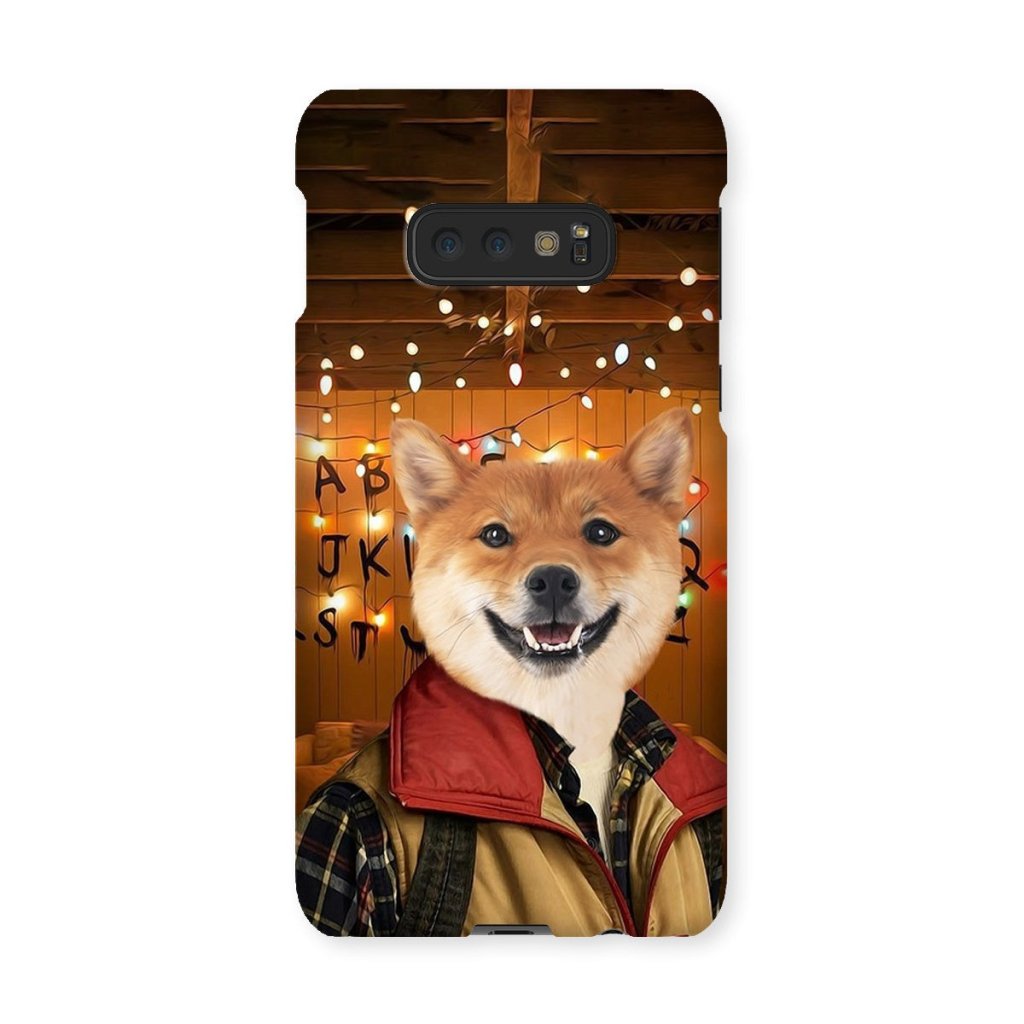 Retro 80s Sci-Fi Custom Pet Snap Phone Case | Custom Pet Artwork | Paw & Glory