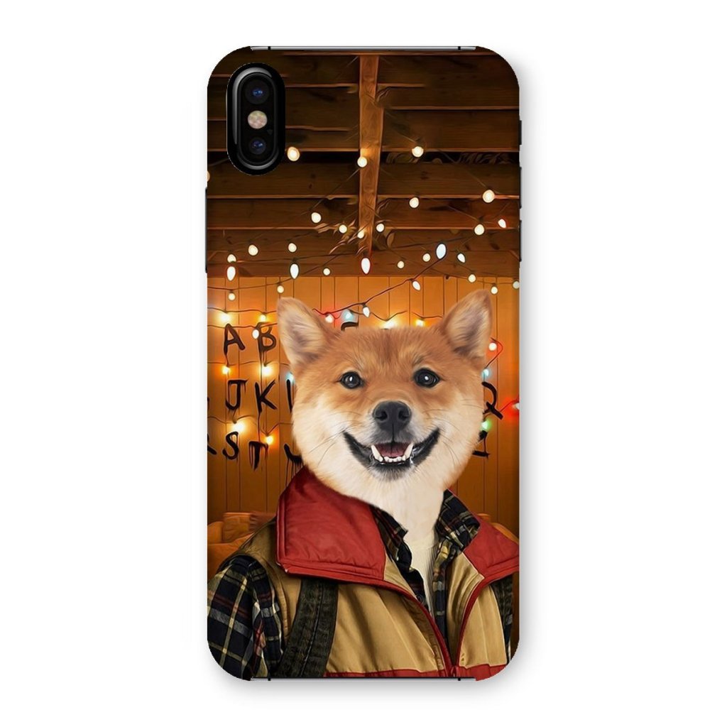 Retro 80s Sci-Fi Custom Pet Snap Phone Case | Custom Pet Artwork | Paw & Glory