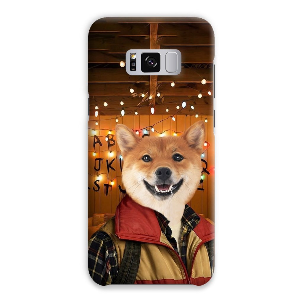 Retro 80s Sci-Fi Custom Pet Snap Phone Case | Custom Pet Artwork | Paw & Glory