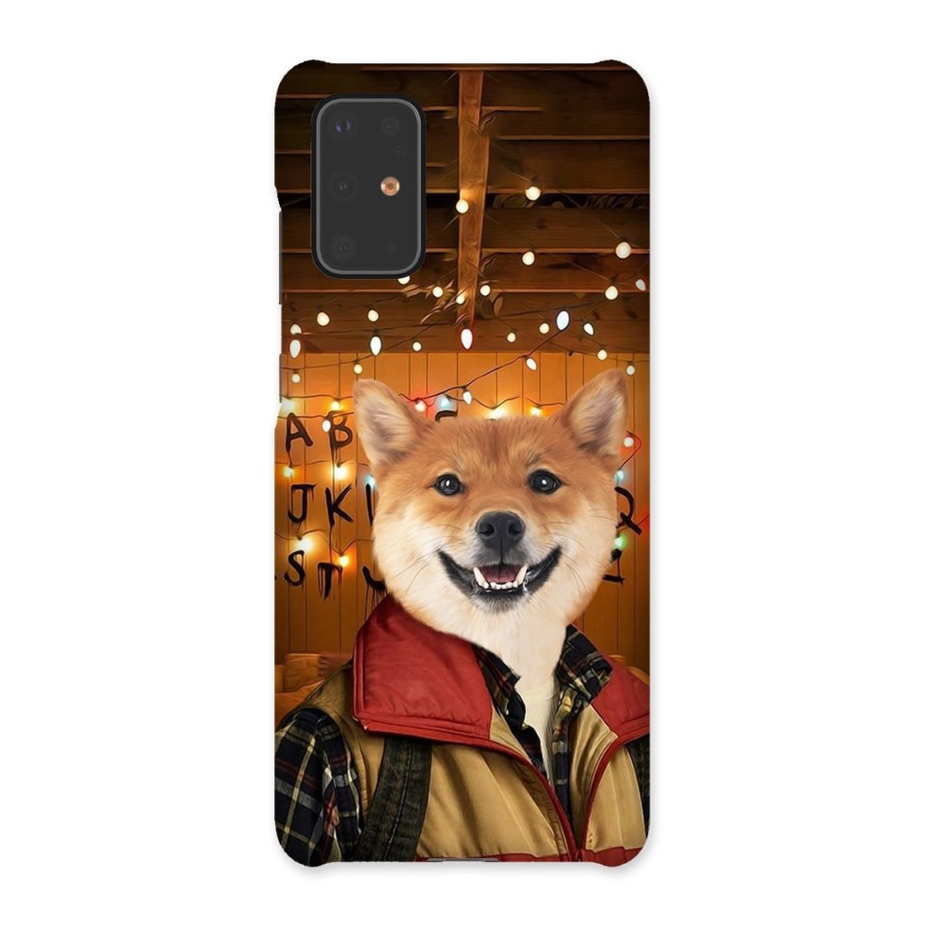 Retro 80s Sci-Fi Custom Pet Snap Phone Case | Custom Pet Artwork | Paw & Glory