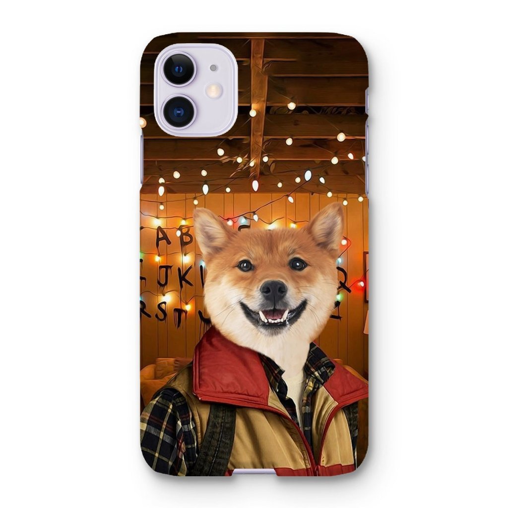 Retro 80s Sci-Fi Custom Pet Snap Phone Case | Custom Pet Artwork | Paw & Glory