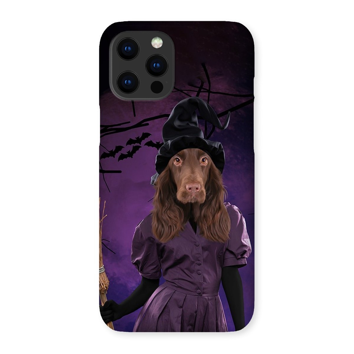 Pet Portraits | The Witch: Custom Pet Phone Case | Paw & Glory