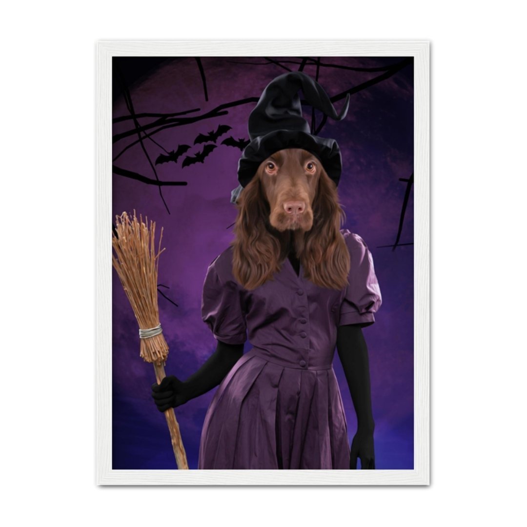 Pet Portraits | The Witch: Custom Pet Portrait | Paw & Glory