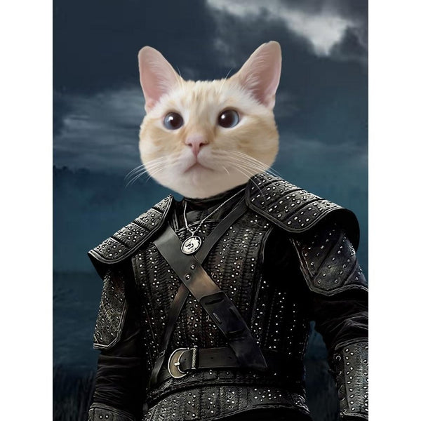 Monster Hunter Custom Digital Download Pet Portrait | Pet Portrait From Photo | Paw & Glory