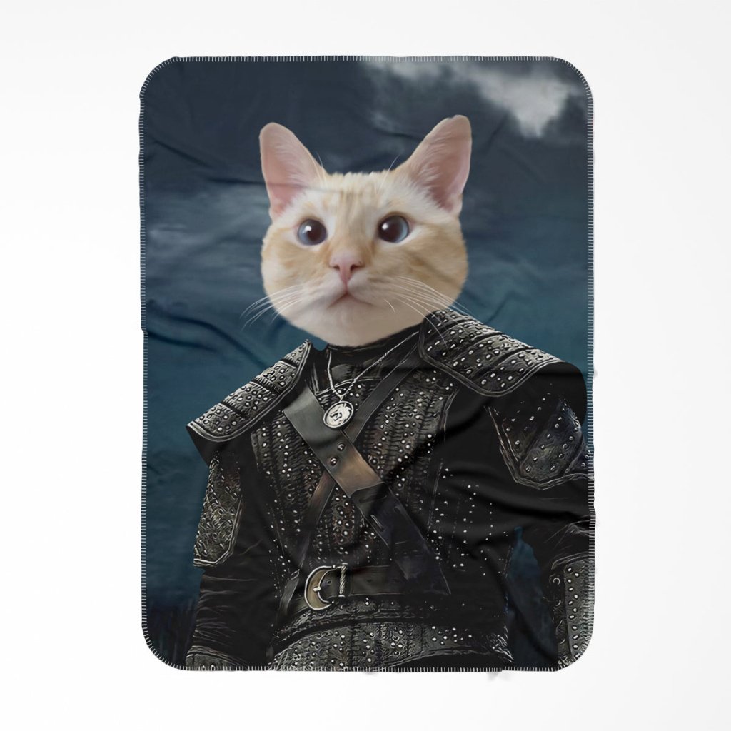 Pet Portraits | The Witcher: Custom Pet Blanket | Paw & Glory