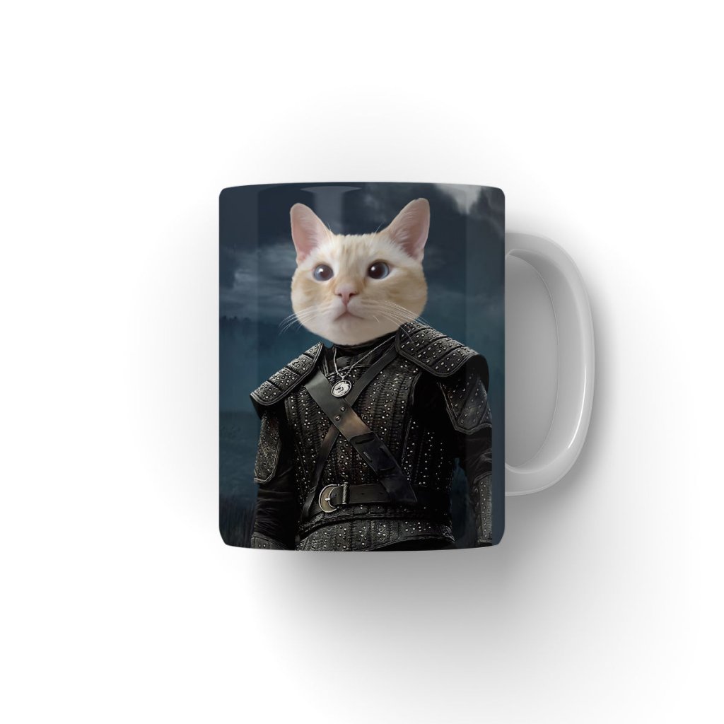 Pet Portraits | The Witcher: Custom Pet Coffee Mug | Paw & Glory