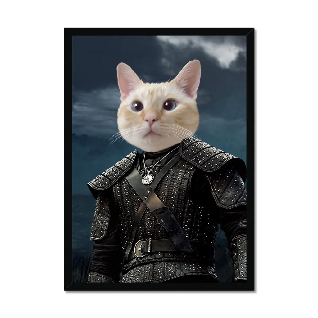 Pet Portraits | The Witcher: Custom Pet Portrait | Paw & Glory