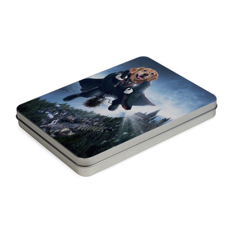 Pet Portraits | The Wizard (Harry Potter Inspired): Custom Pet Puzzle | Paw & Glory