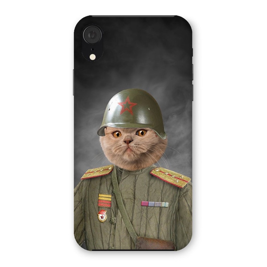 Pet Portraits | The World War Soldier: Custom Pet Phone Case | Paw & Glory