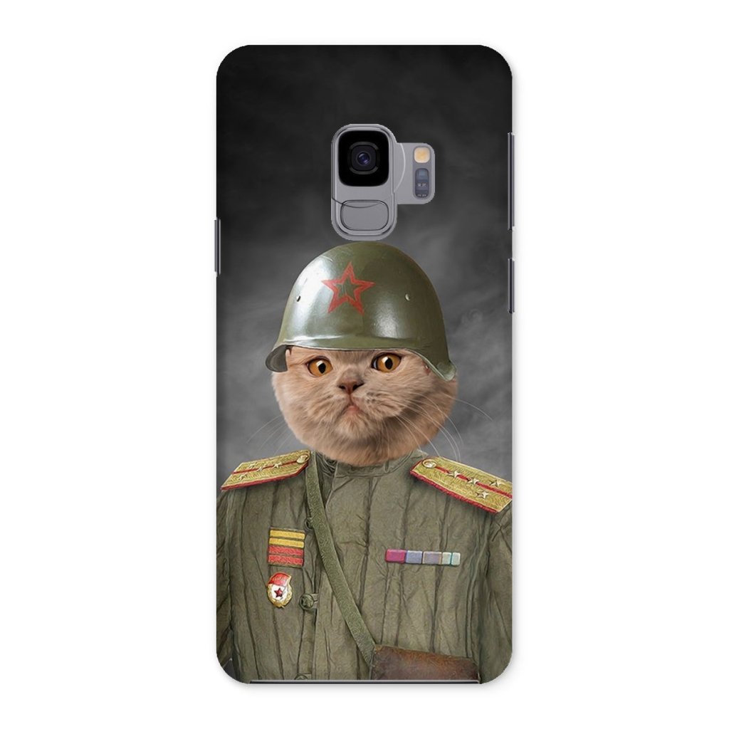 Pet Portraits | The World War Soldier: Custom Pet Phone Case | Paw & Glory