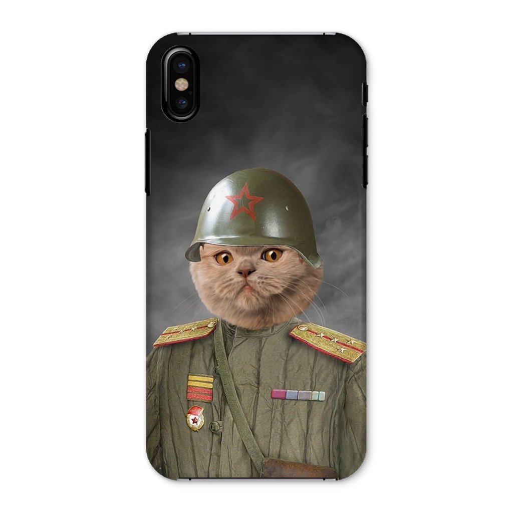 Pet Portraits | The World War Soldier: Custom Pet Phone Case | Paw & Glory